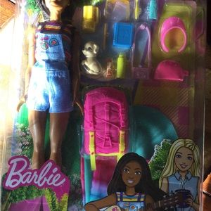 Barbie It Takes Two Camping Doll with Puppy and Accessories NEW